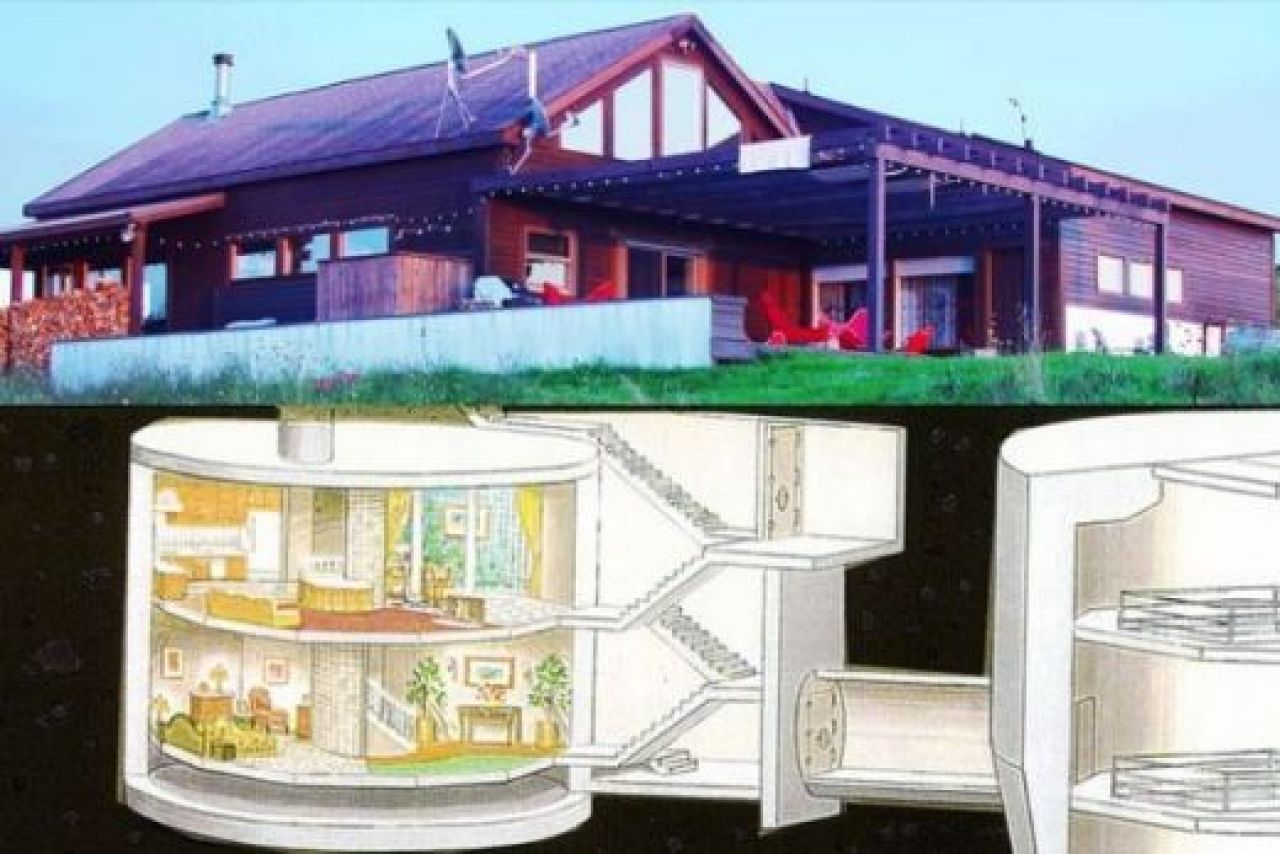 FOTO: Locul perfect in care sa te refugiezi daca planeta se scufunda! Casa in care te poti bucura de SFARSITUL LUMII!_2