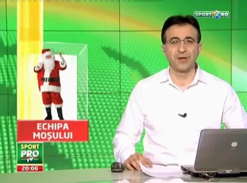 Echipa lui Mos Craciun are acelasi sponsor ca al Barcelonei! Vezi in ce liga joaca FC Mos Craciun: