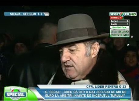 CFR a dat 500.000 spaga si steapta sa le vina titlul! Balaj e un CRIMINAL! Nici pe Tunari nu am dominat-o asa! Gigi s-a dezlantuit dupa egalul cu CFR Cluj: