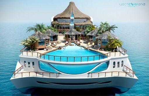 FOTO FABULOS! Abramovic si seicii arabi se bat pe bijuteria asta de 230 mil. euro! Cum arata YACHTUL cu propriul vulcan, cascada si plaja tropicala!_6