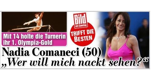 Nemtii vor s-o vada pe Nadia DEZBRACATA! Ce raspuns a dat cand a fost ofertata de Playboy: 