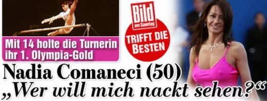 Nemtii vor s-o vada pe Nadia DEZBRACATA! Ce raspuns a dat cand a fost ofertata de Playboy: 