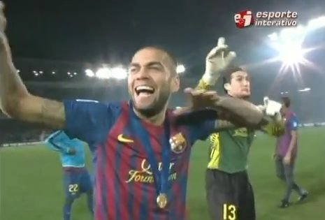 Dansul NEBUN pe care il vor copia milioane de fani ai Barcelonei! Cum au sarbatorit jucatorii Barcei dupa ce au DISTRUS-O pe Santos