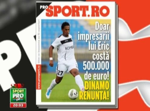 Citeste luni in ProSport: Dinamo l-a driblat pe primul Mos Craciun fals al anului!