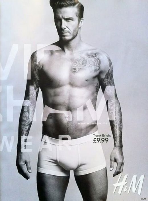 FOTO! Imaginile care au isterizat milioane de fane de fotbal din lume: vezi in ce pictorial a aparut Beckham