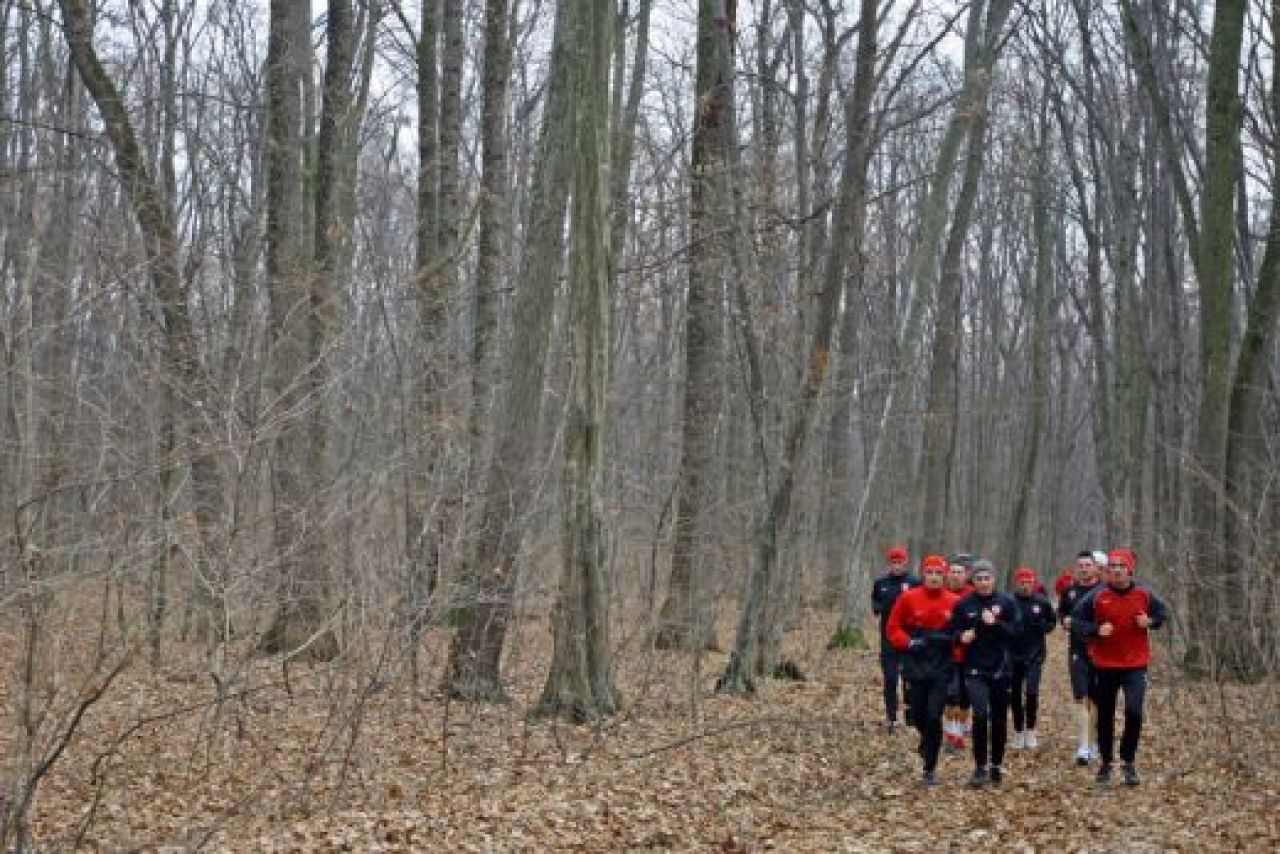 FOTO: Primele imagini OFICIALE cu Stratila si Curtean in tricoul lui Dinamo! Vezi cum i-a alergat Ciobotariu prin padure_9