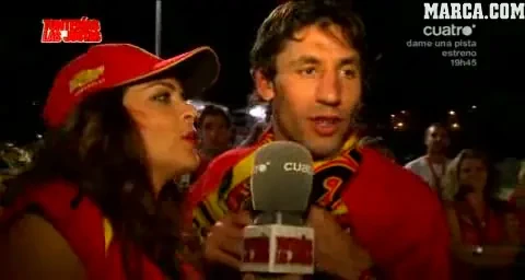 VIDEO EPIC cu viitoarea sotie a lui Guti! Vezi cum a fost "umilita" la TV de un alt fotbalist