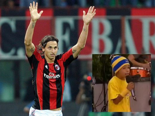 VIDEO Asta e melodia momentului in Suedia! Un pusti face senzatie cu Cantecul lui Ibra! Ce versuri i-a dedicat!