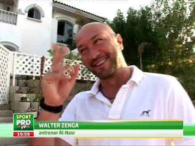 Zenga a ajuns antrenor in.... PARADIS! Cadoul de 1 milion de euro pe care si l-a permis din banii seicilor!