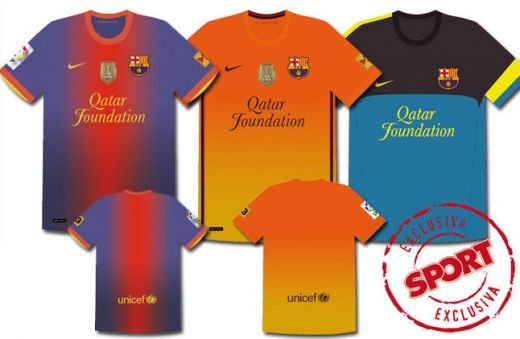 FOTO PREMIERA! Vezi cum vor arata tricourile Stelei in viitor! Barcelona si-a prezentat noile echipamente!