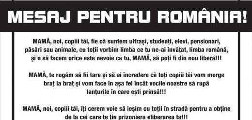 ACUM LIVE VIDEO: Ultrasii din toata tara sunt la Universitate! Jumatate din protestatari sunt suporteri ai echipelor de fotbal!
