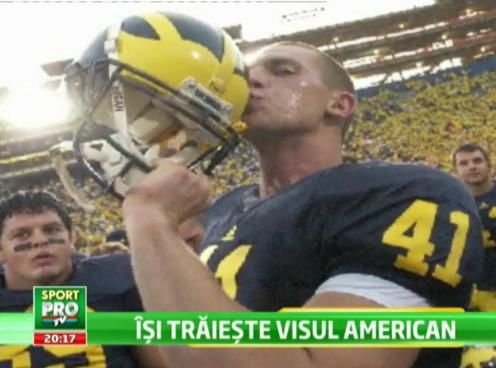 Primul roman din istorie care va juca la Superbowl: Le spun ca Romania e tara unde s-a filmat Borat