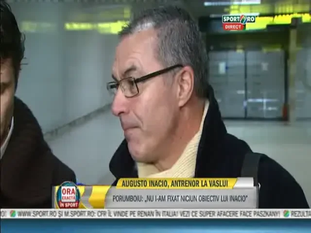 VIDEO Primele imagini cu Augusto Inacio in Romania! Cum a reactionat cand a auzit ce a patit ultimul antrenor strain de la Vaslui!