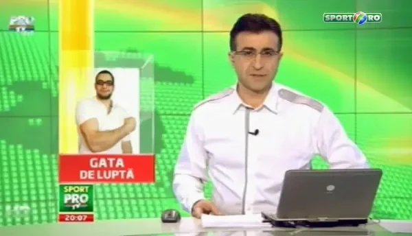 Oncescu s-a antrenat la ProFM pentru BATALIA cu 1000 de oameni! SUPER demonstratie: skandenberg in timp ce da SMS-uri!