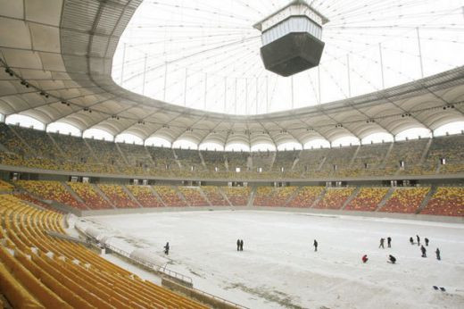 50.000 de fani INGHEATA! Steaua - Twente se poate juca la Timisoara, Sofia sau Budapesta din cauza ninsorii! Varianta HORROR pentru stelisti