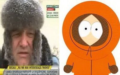 VIDEO Gerul, viscolul si zapada nu il sperie pe Becali! Nu ma intereseaza meciul Stelei daca nu scot lumea de sub zapada!