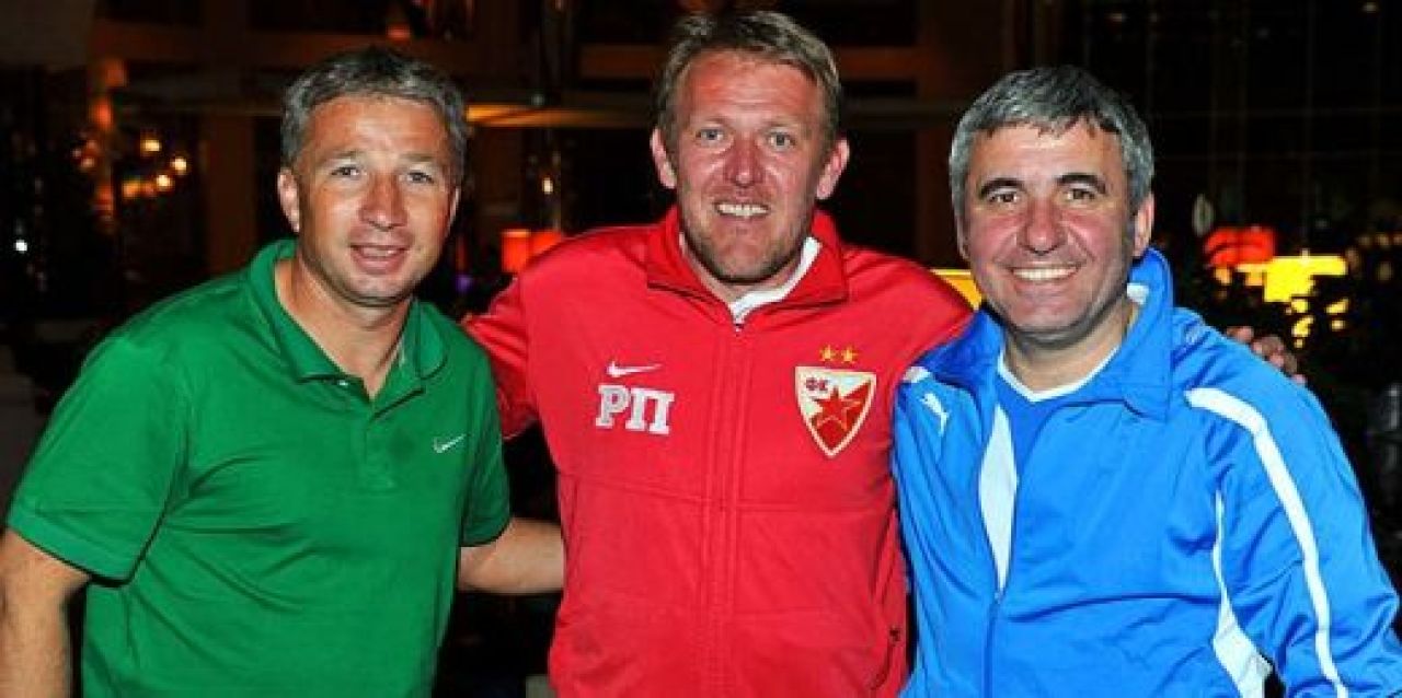 Imagini LEGENDARE: Dan Petrescu si Hagi au stabilit cum vor imparti EUROPA cu fosti jucatori URIASI de la Barcelona si Real Madrid_2