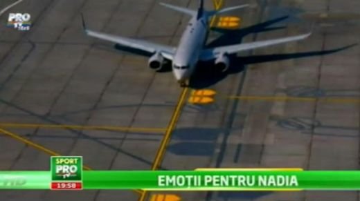 VIDEO Momente de COSMAR pentru Nadia in AVION! De ce a aterizat cu avionul de urgenta la Glasgow: