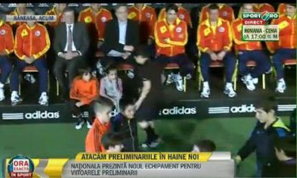 FOTO: Romania se intoarce la galben! Nationala si-a prezentat noul echipament pentru preliminariile CM 2014! Cat costa in magazine: