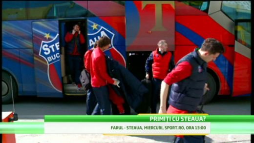 VIDEO: 3 stelisti au fentat iar DNA-ul. Data viitoare vor fi adusi cu mandat! Vezi cum a fost primita Steaua la Constanta pentru amicalul cu Farul