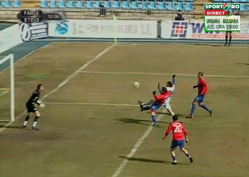 Farul 1-2 Steaua! Stanca ii da lectii lui Tatarusanu dupa un dribling cu calcaiul la 30 de metri de poarta! Florin Costea, capitan la Steaua! VIDEO_3