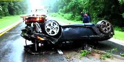 VIDEO: S-a facut praf si&nbsp;a sters pe jos cu 300.000 de euro!