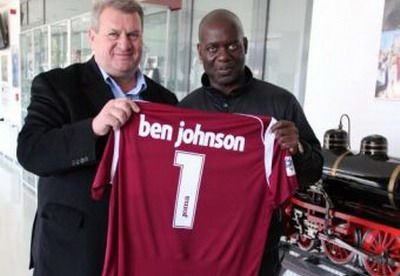 FOTO Ben Johnson a semnat cu CFR! De ce a venit unul dintre cei mai mari atleti din istorie la Cluj_3