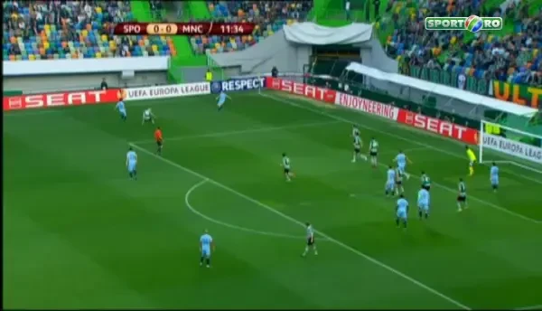 Sporting 1-0 Man City Man City rateaza 6 ocazii IMENSE de gol dar Xandao il umileste pe Hart si inscrie cu calcaiul! VIDEO