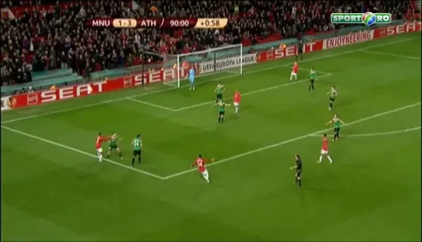 Manchester United 2-3 Bilbao! Gol Rooney