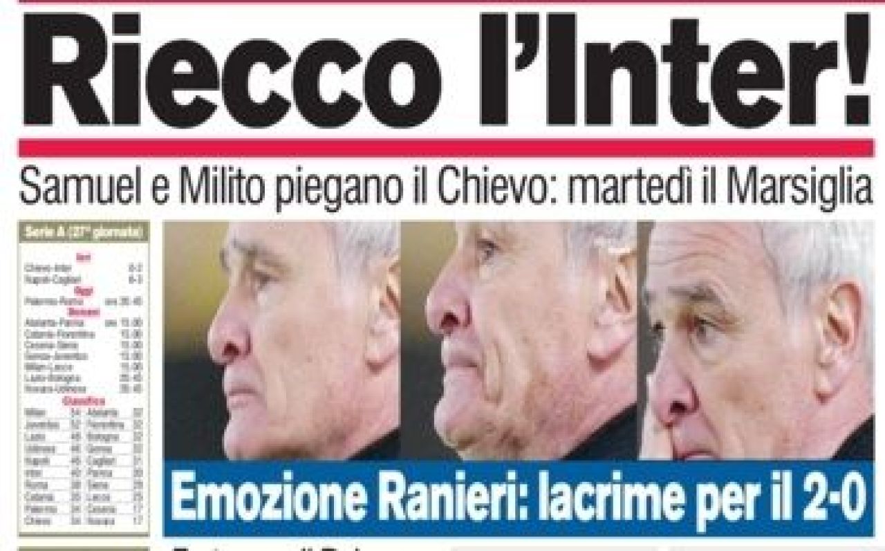 VIDEO INCREDIBIL! Ranieri a inceput sa planga ca un copil pe banca la prima victorie a lui Inter in ultimele 2 luni! Vezi scene fara precedent_3