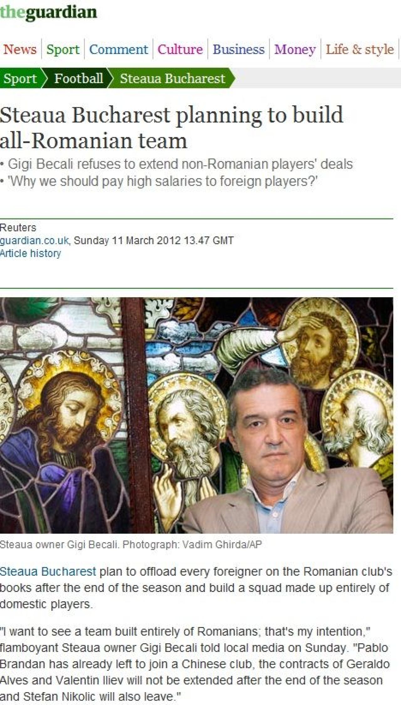 Becali vrea sa intoarca fotbalul cu 30 de ani in urma! Ziarele din Europa au ramas socate cand au auzit ce revolutie porneste in Romania!_1