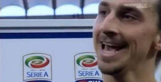 VIDEO: A dat un gol fenomenal, dar spectacolul adevarat a venit DUPA meci :) Ibrahimovici a injurat o ziarista, in direct la TV: Ce p@# mea te uiti!