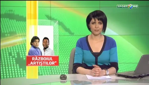 Maradona: "Daca Pele e Beethoven, atunci eu sunt Bono! Eu am insemnat PASIUNEA pentru fotbal!" In ce formatii canta Mutu, Hagi, Messi sau Ronaldo? :)