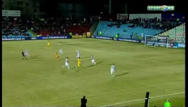 Gol Wesley! Vaslui are 1-0 la Galati!