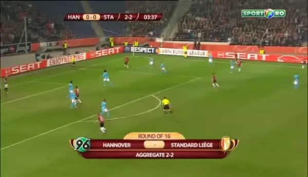 Cel mai sadic VIDEO din EL! Mai bine spune ca a facut BLAT in meciul asta! 2 autogoluri Kanu in Hannover 4-0 Standard Liege