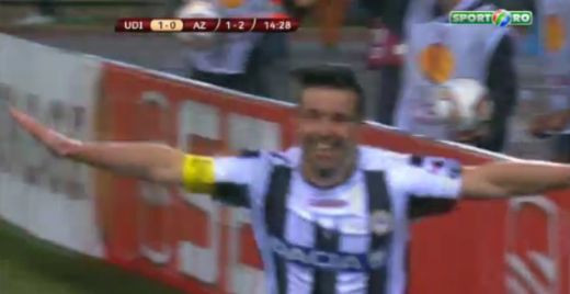 VIDEO! Plange, Torje, plange si in Europa! Di Natale reuseste o dubla fabuloasa, Udinese e eliminata DRAMATIC