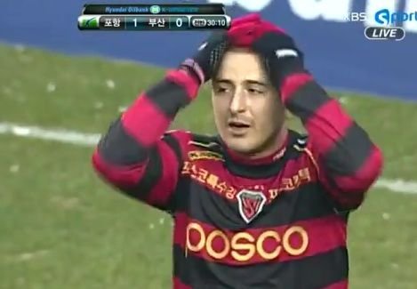 Zicu a fost ONE MAN SHOW! A reusit dubla in Pohang 2 -2 Busan, dar tot i-a enervat pe fani! A ratat incredibil, in stilul clasic! VIDEO