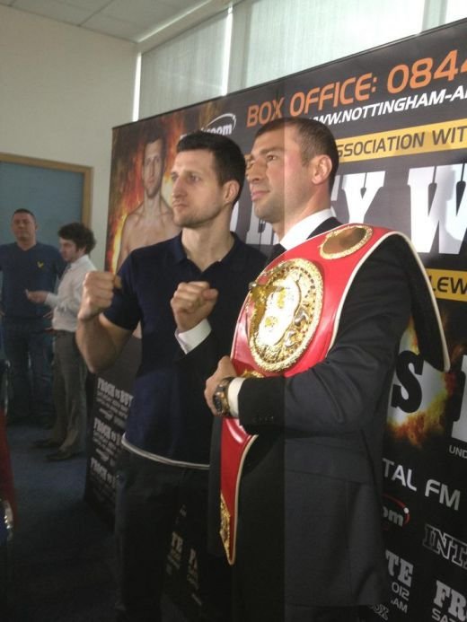 FOTO Bute vrea sa fie SERIFUL din Nottingham! S-a intalnit pentru prima data cu Froch! Cat costa biletele la gala:_4