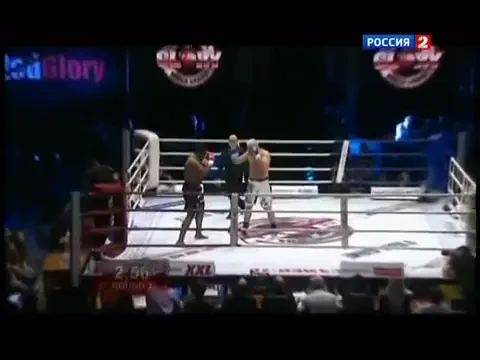 Jerome Le Banner a fost SPULBERAT de Zimmerman! Vezi ce bataie ii da omul care isi doreste revansa cu Ghita unei legende din K-1! VIDEO