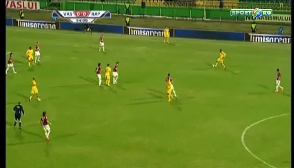 Rapid, prima victorie dupa trei infrangeri! Vaslui 0-1 Rapid! Herea a inscris dintr-un penalty contestat!