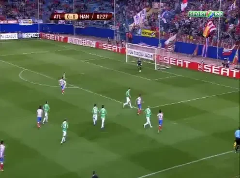 Simeone a innebunit pe banca, Salvio o salveaza pe Atletico cu un gol SUPERB in min 88! Atletico Madrid 2-1 Hannover! VIDEO