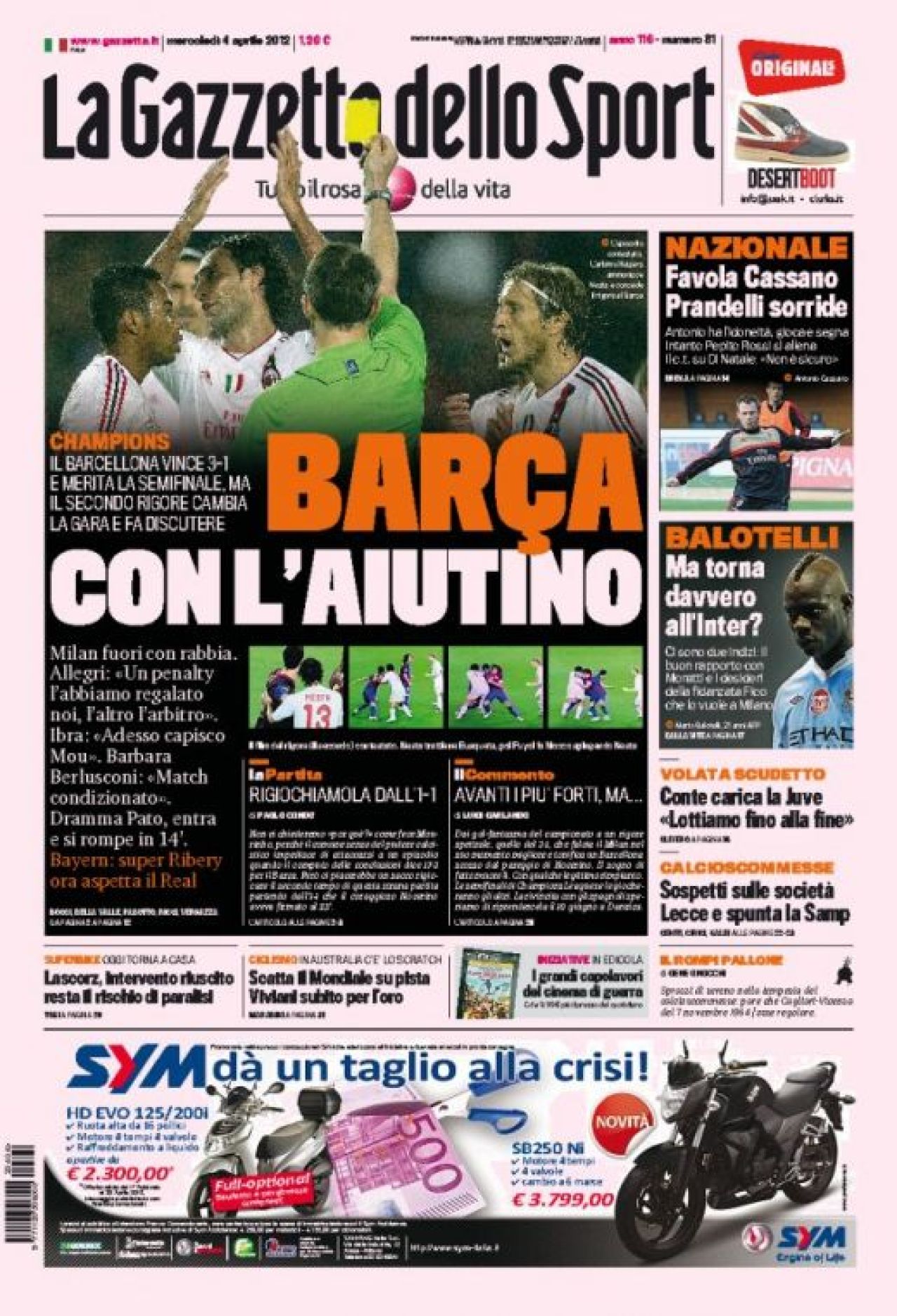 UEFA a inventat un nou concept: arbitrajul pe datorie! Nu primesti penalty in tur? Iei in retur cand nu meriti!_4