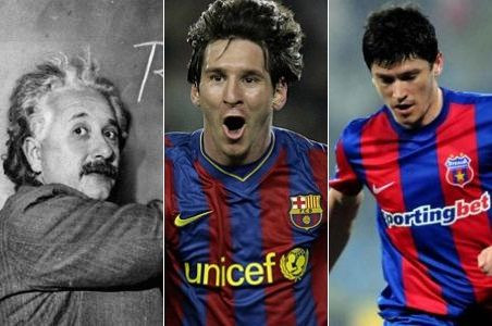 GENIAL: N-o sa-ti vina sa crezi ce asemanare exista intre Einstein, Messi si DODEL! Englezii anunta descoperirea care da fotbalul peste cap