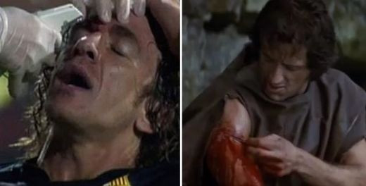 Scene dureroase cu Puyol in ultimul meci RAMBO joaca la Barcelona: A fost cusut pe loc langa teren! FOTO