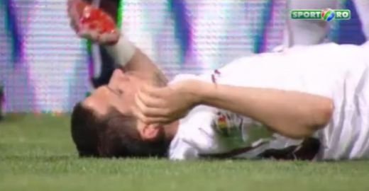 MOMENT HORROR in Giulesti! Fetele au INGHETAT in tribuna! Papp i-a spart capul lui Wesley! VIDEO SOCANT