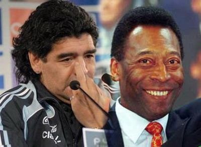 Maradona continua razboiul cu Pele: Spune numai lucruri stupide! Declaratia brazilianului despre Messi care l-a enervat: