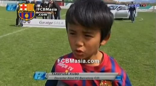 VIDEO Barca se pregateste sa faca o AVERE cu el! Micul extraterestru japonez de la academie face RAVAGII! Ce gol a dat cu Villarreal!