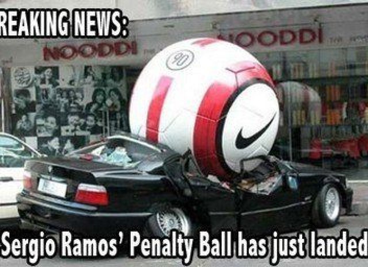 SUPERFOTO: Toate misto-urile care se pot face pe seama lui Sergio Ramos:
