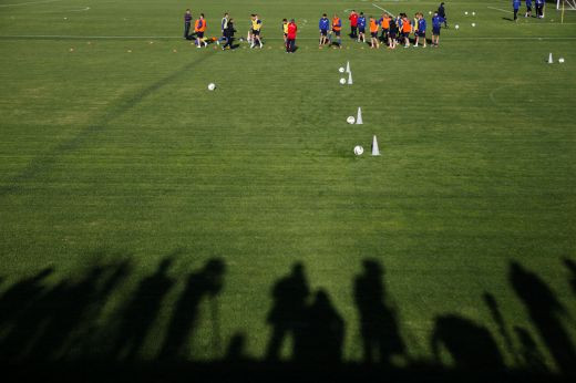 Chiar joaca Steaua ca Barcelona! Cum pregatesc Stoichita si Gigi meciul cu Rapid! Prima regula de la antrenamente: