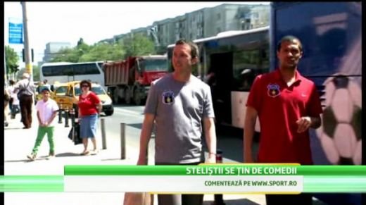 VIDEO: MM stie cum sa ii faca INVINCIBILI pe stelisti! Cu ce i-a dopat inainte de meciul cu Rapid